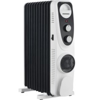 Tepalinis šildytuvas 1000W/1300W/2300W HEINNER HOH-MVT11WH-BK